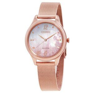 FX04379B NWT Citizen Fashion Womens Eco-Drive Steel Authentic Watch